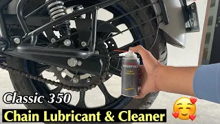 Royal Enfield Classic 350 Best Chain Lube & Chain Cleaning 2023
