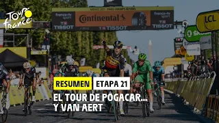 Resumen de etapa - Etapa 21 - #TDF2021