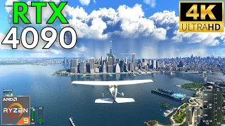 Microsoft Flight Simulator: RTX 4090 + Ryzen 9 5950X | 4K | Ultra Settings