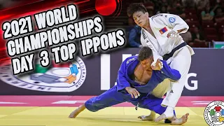 Judo World Championship 2021 Hungary DAY THREE TOP IPPONS - 世界柔道選手権　一本ハイライト集