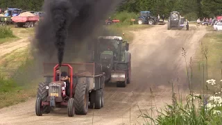 Traktorit vedossa Rantasalmi 2017