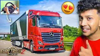 I WENT ON CRAZY ADVENTURE WITH LUXURIOUS TRUCK 😍 Euro Truck Simulator 2 | LOGITECH G29