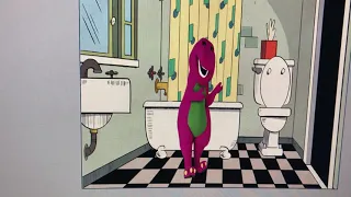 Barney makes Shrek pee his pants and gets grounded