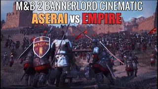 Mount&Blade 2 Bannerlord l Byzantine Empire Mod vs Aserai Siege Cinematic l ULTRA GRAPHICS 4K