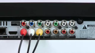 Connecting your TV using a Composite or AV cable