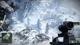 Battlefield: Bad Company 2 6850 HD Gameplay (Cold War)