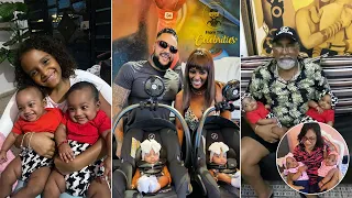 Amara La Negra's Twins Spend Quality Time With Their Families In Santo Domingo!