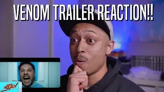 VENOM - Official Teaser Trailer - REACTION!!!  - Tom Hardy Venom