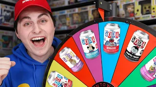 Spin The Wheel Funko Soda Opening! (20+ Cans)