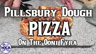 Ooni Fyra Pepperoni Pizza Using Pillsbury Pizza Dough | Man Kitchen Recipes