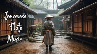 A Rainy day Retreat in an Ancient Japanese Village - Japanese Flute Music Healing, , Meditation