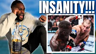 Aljamain Sterling's Reaction To Sean Strickland OUTCLASSING Izzy Adesanya