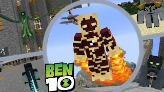 Minecraft Ben 10 Mod (Fisk Superheroes Heropacks)