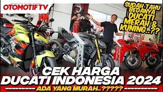 GREBEK SHOWROOM DUCATI INDONESIA..!!! KUPAS MODEL TERMURAH SAMPAI TERMAHAL | Otomotif TV