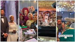GEN. SANI ABACHA's son weds  ,ex first ladies & top politicians attend carnival like wedding.