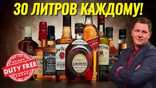 Тайна контрабанды алкоголя в DutyFree. Что почем и как это работает.