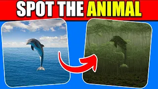 Can You Spot The Animal? Illusion Challenge!