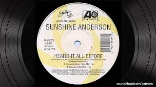 Heard It All Before (E-Smooth House Filter Mix) - Sunshine Anderson