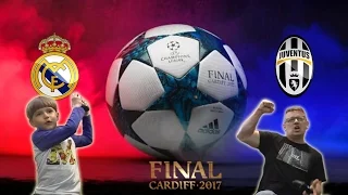 Real MADRID vs JUVENTUS UEFA Champions League FINAL in Cardiff FIFA 17 - Xbox One Family Game FUN