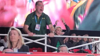 ARVYDAS SABONIS aistringai reaguoja - Eurobasket 2015