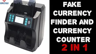 Portable Fake Money Detector Machine Money Counter Machine