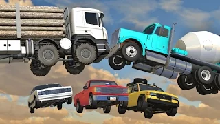 BeamNG Drive - BEST OF INSANE CRASHES 10,000 Subscriber Special