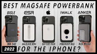 BEST iPhone MagSafe Powerbank in 2022? | The Top Alternatives vs Apple Battery Pack?