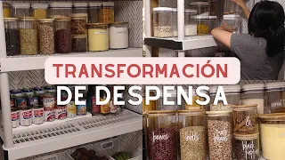 TRANSFORMACIÓN DE DESPENSA | ORGANIZA CONMIGO | KATERINE GUZMAN 2022