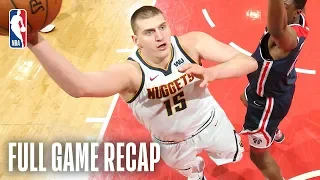 NUGGETS vs WIZARDS | 8 Nuggets Score In Double-Figures  | March 21, 2019