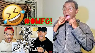 The Older vs. Younger Sibling Rap Battle (REACTION) 😂😂| Kyle Exum