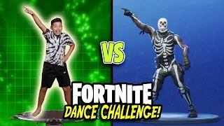 FORTNITE DANCE CHALLENGE!!! All Dances In Real Life! Loser Gets BANNED!