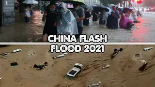 China: Heavy Rain Causes Flash Floods l Floods in Central China kill at least 18 people