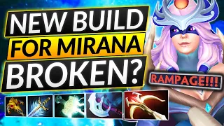 NEW OFFLANE BUILD is EXTREMELY BROKEN - FREE MMR MIRANA Tips - Dota 2 Guide