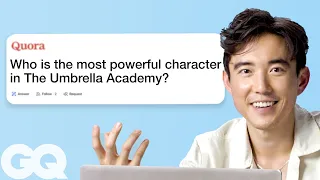 Umbrella Academy's Justin H. Min Replies to Fans on the Internet | Actually Me | GQ