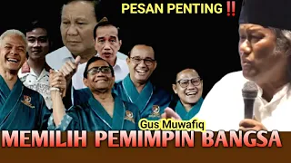 Terkini Gus Muwafiq 2023 - STRATEGI TEPAT UNTUK CAPRES CAWAPRESAL UNTUK MENANG 2024