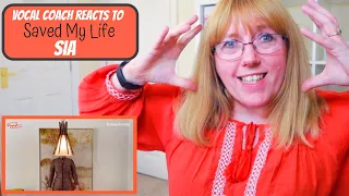 Vocal Coach Reacts to Sia 'Saved My Life' LIVE