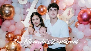 Zoe Miranda's Christening | Daughter of Sofia Andres and Daniel Miranda Video by Nice Print