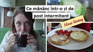 Ce mananc intr-o zi de post intermitent/ Reteta supa de salata verde/ Slow living