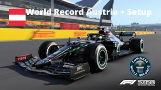 F1 2020 World Record Austria 1:02.140 + Setup