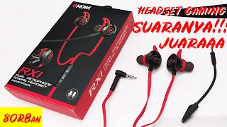 HEADSET GAMING MURAH MOWI RX1 FULL REVIEW INDONESIA | GAMING HEADSET MURAH