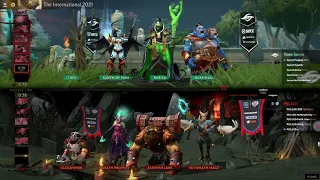 [EN] PSG.LGD vs Team Secret - Dota 2 The International 2021 - Group Stage Day 2