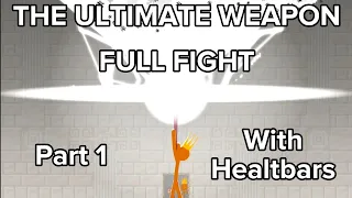 Animation vs. Minecraft - The Ultimate Weapon - Full Fight (Part 1) - With Healtbars