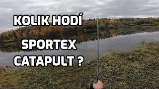 Test prutu od Sportexu. Kolik s tím hodí každý? Sportex Catapult a Daiwa Emblem 45 SCW QD.