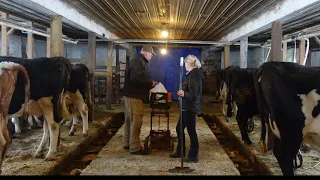 Spend a day on a small dairy farm…