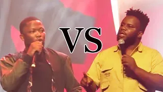 COMEDY BATTLE; COMEDIAN SABINUS VS BRAINJOTTER LIVE ON STAGE