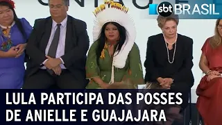 Lula participa das posses de Anielle e Guajajara | SBT Brasil (11/01/23)