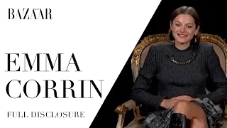 Emma Corrin on playing Princess Diana in The Crown | Full Disclosure | Bazaar UK