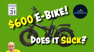 $600 EBike! Does It Suck?