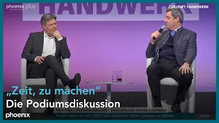 ZDH-Kongress mit Diskussion Markus Söder und Robert Habeck (in voller Länge)