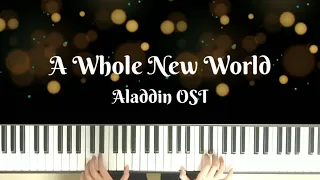 Aladdin OST, A Whole New World | Piano cover